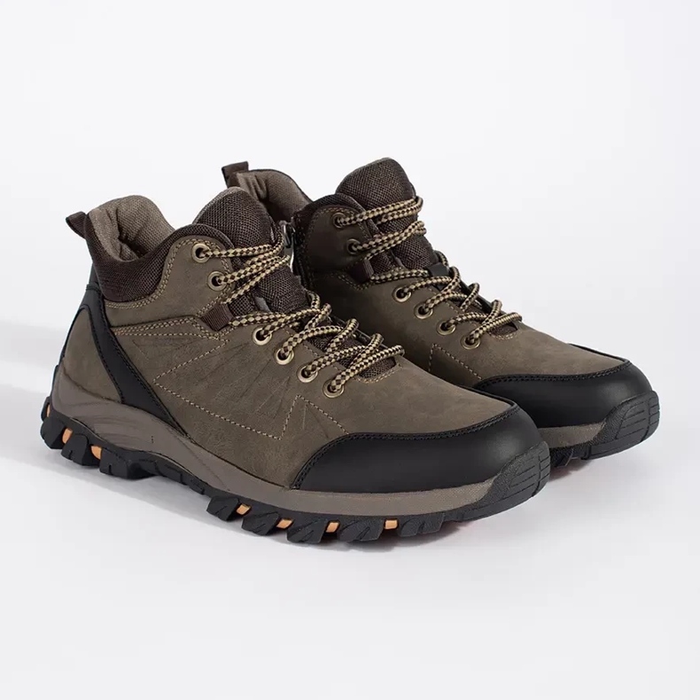 Chaussures de trekking marron pour hommes brun 1