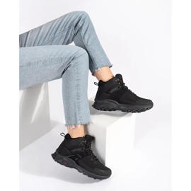 Vico Chaussures de trekking isolées noires le noir 1