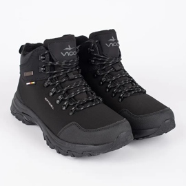 Vico Chaussures de trekking montantes noires pour hommes 1