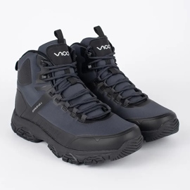 Vico Bottes d'hiver à lacets pour homme bleu marine 1