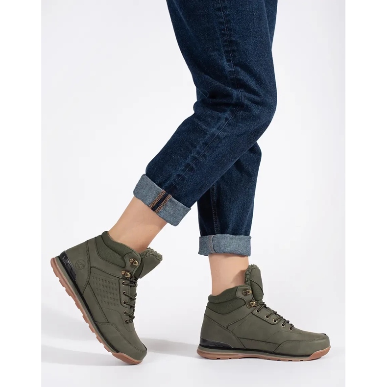 Vico Bottes de trekking isolées vert foncé 2