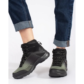 Vico Chaussures de trekking noires et vertes 2 Vico Chaussures de trekking noires et vertes 2