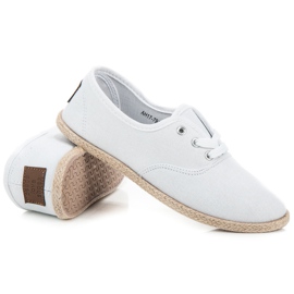 Mckeylor Baskets nouées blanche 3