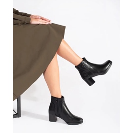 Bottines à talons hauts noires de Sergio Leone 1