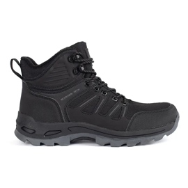 Vico Chaussures de trekking montantes noires pour hommes le noir 1