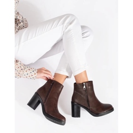 Seastar Bottines marron avec fermeture éclair brun 2
