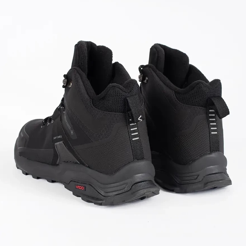Vico Chaussures de trekking noires pour hommes le noir 1