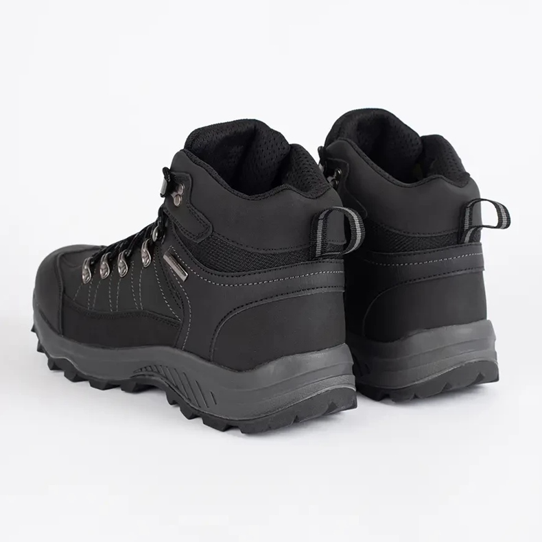 Vico Chaussures de trekking isolées noires pour hommes le noir 1 Vico Chaussures de trekking isolées noires pour hommes le noir 1