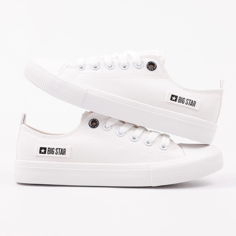 Big Star KK274008 Sneakers de chaussures pour femmes blanche 2 Big Star KK274008 Sneakers de chaussures pour femmes blanche 2