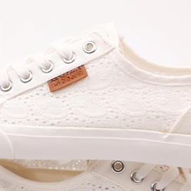 Big Star Baskets féminines de grande étoile avec motif w274925 blanc 2