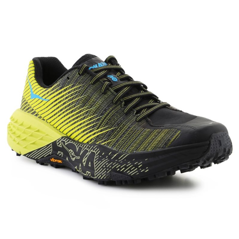 Hoka one evo speedgoat 1111430-cib jaune 1