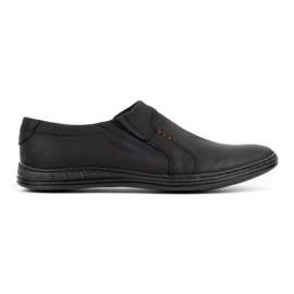 Polbut Mocassins cuir homme 334N Plb noir 2