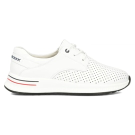 Filippo DP6022 / 25 baskets en cuir blanche 1