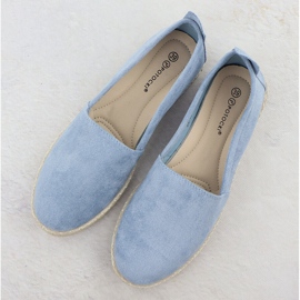 Espadrilles Sleed Suede's Suede Potocki Py16332 bleu 3