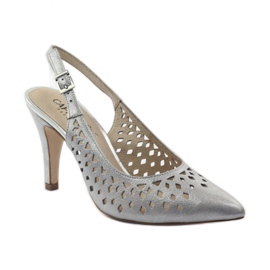 Caprice escarpins chaussures femme 29612 gris 1 Caprice escarpins chaussures femme 29612 gris 1
