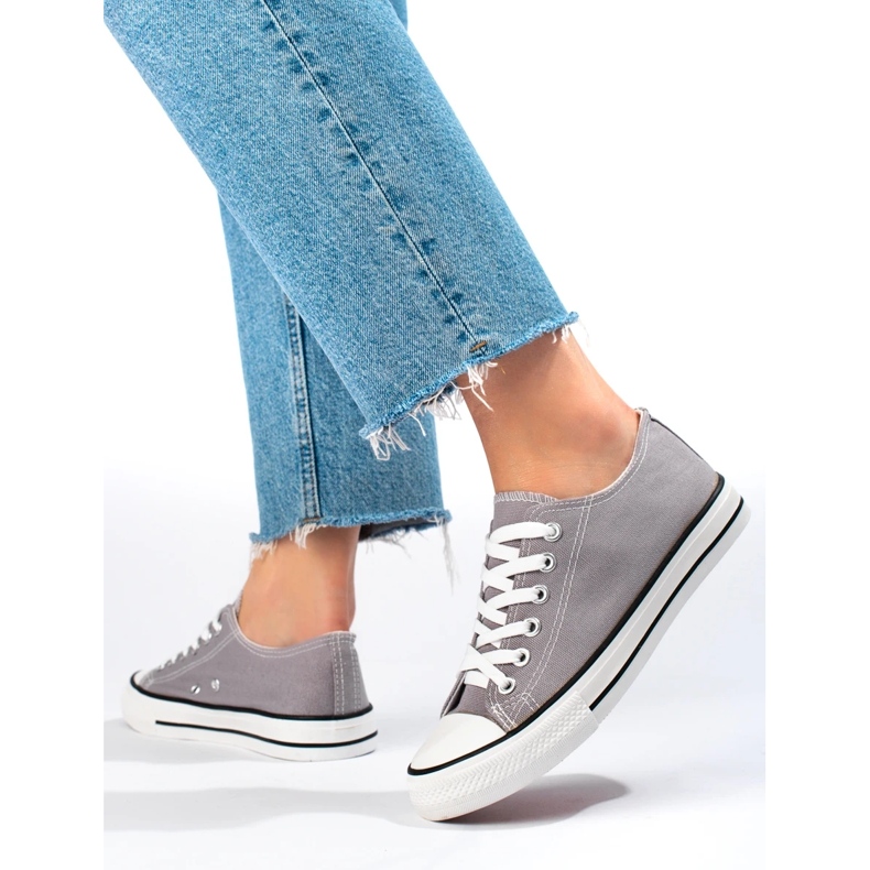 J. Star Baskets grises classiques 2