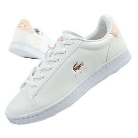 Chaussures de carnaby de lacoste 748SUJ00021Y9 BLANC blanche 1