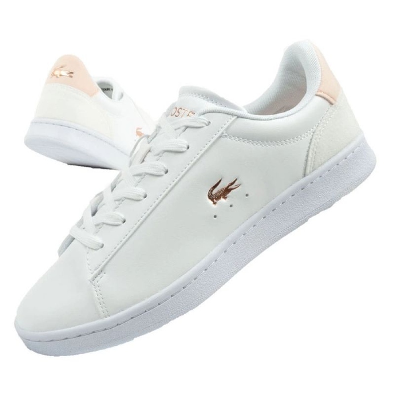 Chaussures de carnaby de lacoste 748SUJ00021Y9 BLANC 1