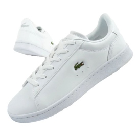 Chaussures de carnaby de lacoste 748SUJ001321G BLANC blanche 1