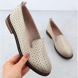 Chaussures ouvertes pour femmes Lords Beige Potocki SZ12592 1