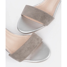 Sandales sur le poste de Sergio Leone gris 2