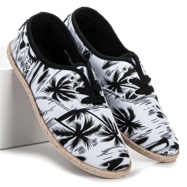 Mckeylor Baskets nouées NOIR &amp; BLANC 1