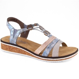 Sandales confortables Rieker W RKR664 multicolore 23