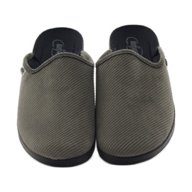 Befado chaussures pour hommes pantoufles 548M008 Gris 4