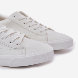 Sneakers en cuir bas classique masculin Big Star NN174250 White blanche 2