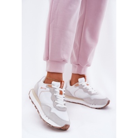 SUEDE SAPEURS SPORTS FEMMES BIG STAR RR274235 SYSTÈME BEIGE HI-POLISH 2