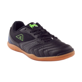 American Club Chaussures de sport en salle ADI pour hommes American 160709 le noir bleu vert 1