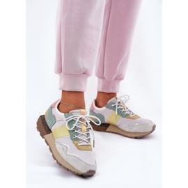 Sneakers en daim féminin Big Star RR274244 Système de jaune gris-polonais 2 Sneakers en daim féminin Big Star RR274244 Système de jaune gris-polonais 2