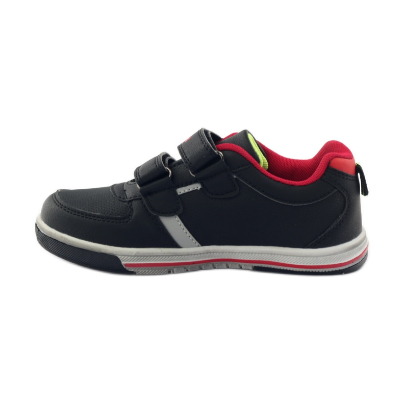 American Club Chaussures de sport ADI avec velcro américain CA51 rouge vert gris noir 2