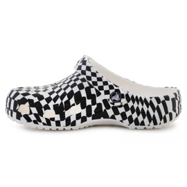 Crocs Classic Warped Checker Clog 211007-103 blanche 4