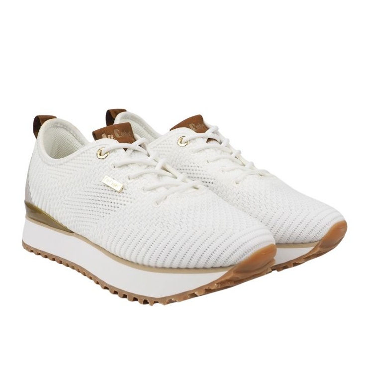 Chaussures de sport pour femmes Lee Cooper LCW-25-03-3356LA WHITE blanche 1