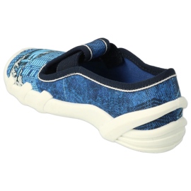Slippers pour enfants Befado 290x270 Blue-Cub bleu 3