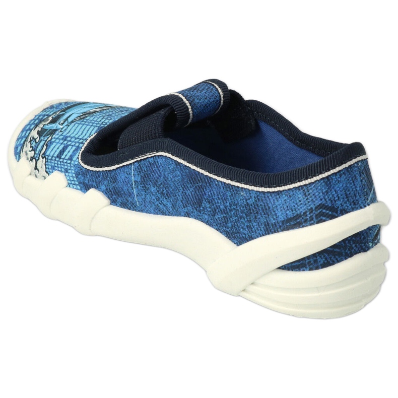 Slippers pour enfants Befado 290x270 Blue-Cub bleu 3