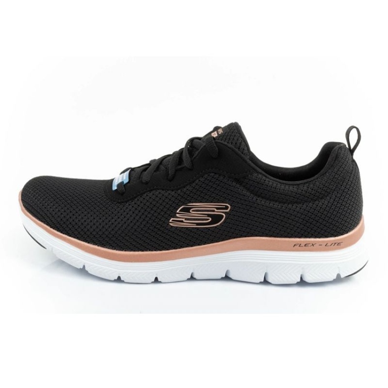 Skechers Flex Appeal 4.0 Brillant Voir les chaussures 149303/BKRG noir 2