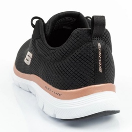Skechers Flex Appeal 4.0 Brillant Voir les chaussures 149303/BKRG noir 4