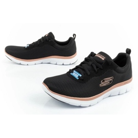 Skechers Flex Appeal 4.0 Brillant Voir les chaussures 149303/BKRG noir 8