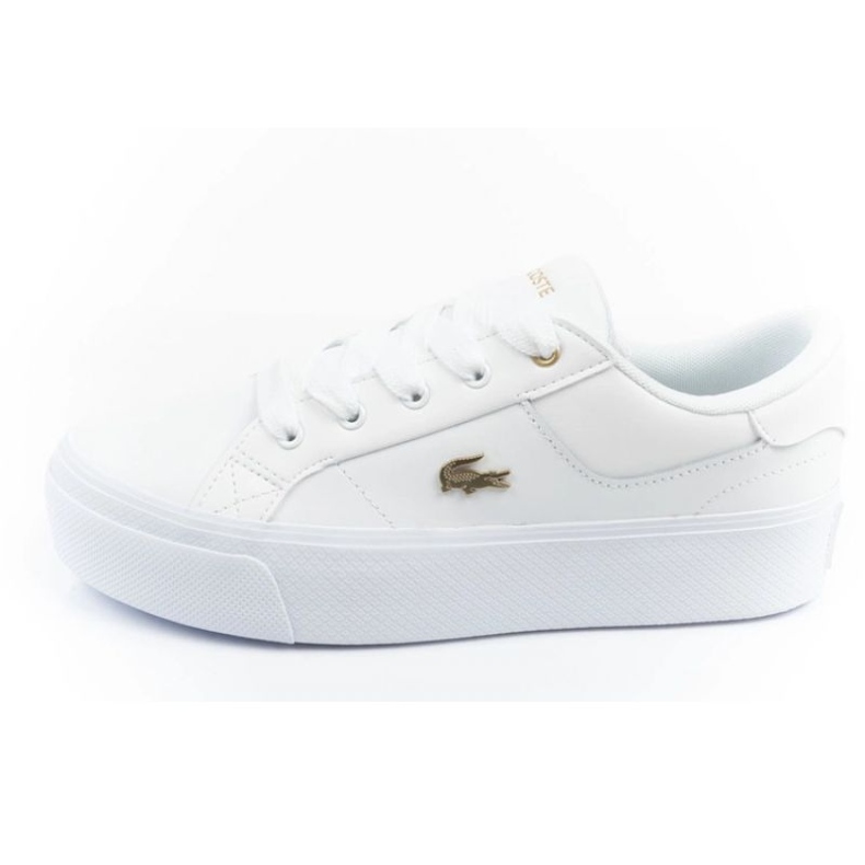 Chaussures de lacoste ziane plateformes 05216 blanc 1