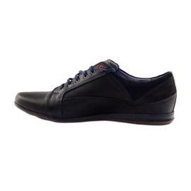 Chaussures de sport pour hommes Nikopol 1568 noir bleu marine 3
