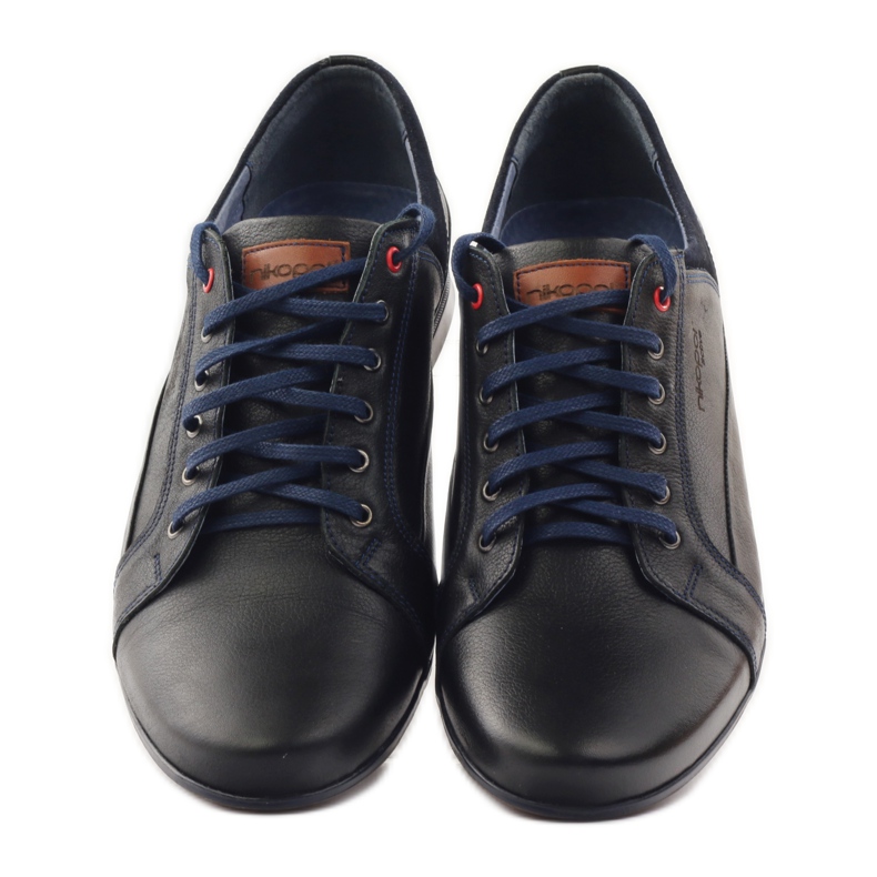 Chaussures de sport pour hommes Nikopol 1568 noir bleu marine 5
