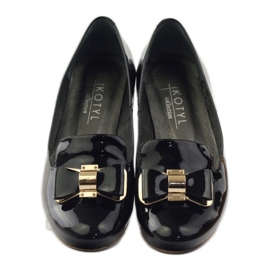 Escarpins pour femmes Kotyl 3404 or noir le noir 4