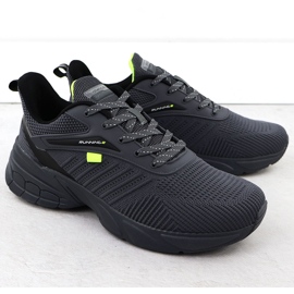 Chaussures de sport masculines Grey Atletico VB17566 gris 1 Chaussures de sport masculines Grey Atletico VB17566 gris 1