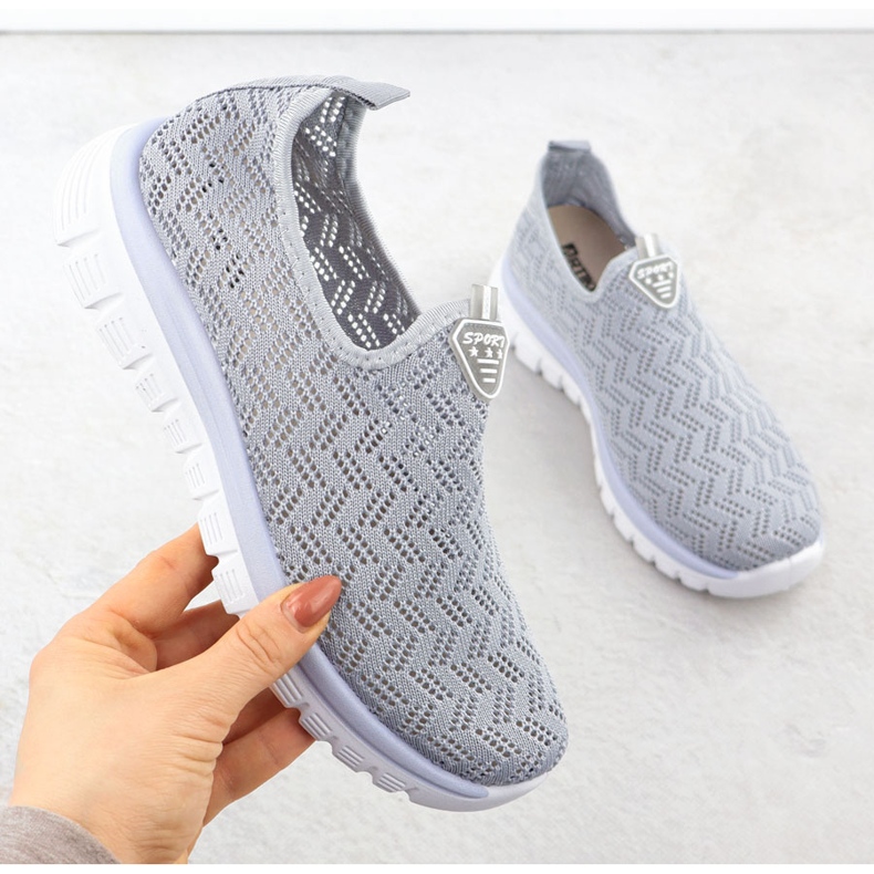 Chaussures de sport pour femmes Openwork Slip on Grey Artiker 56C1016 gris 1 Chaussures de sport pour femmes Openwork Slip on Grey Artiker 56C1016 gris 1