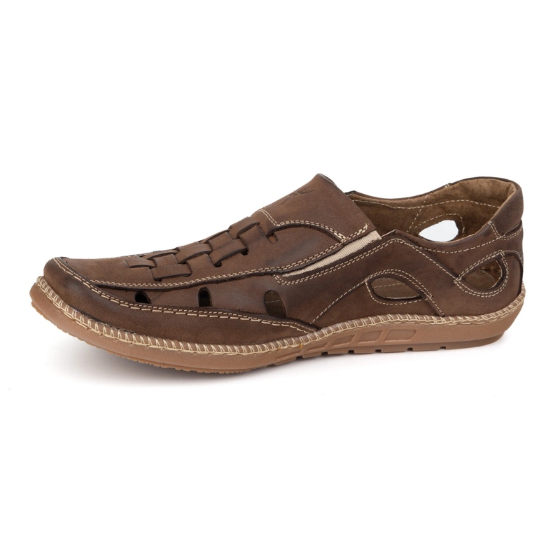 Olivier Chaussures masculines aériennes 204l brun foncé 1 Olivier Chaussures masculines aériennes 204l brun foncé 1