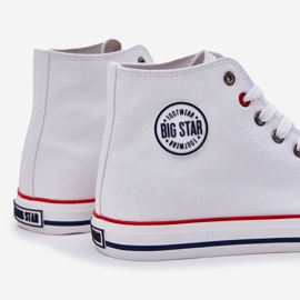 MATERICAL MEN'S BIG STAR NN174305 SYSTÈME SYSTÈME HI-POLISH Système blanc blanche 3