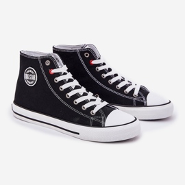 Material Men's Sneakers Big Star NN174304 Système noir Hi-Poly System le noir 1
