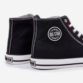 Material Men's Sneakers Big Star NN174304 Système noir Hi-Poly System 2